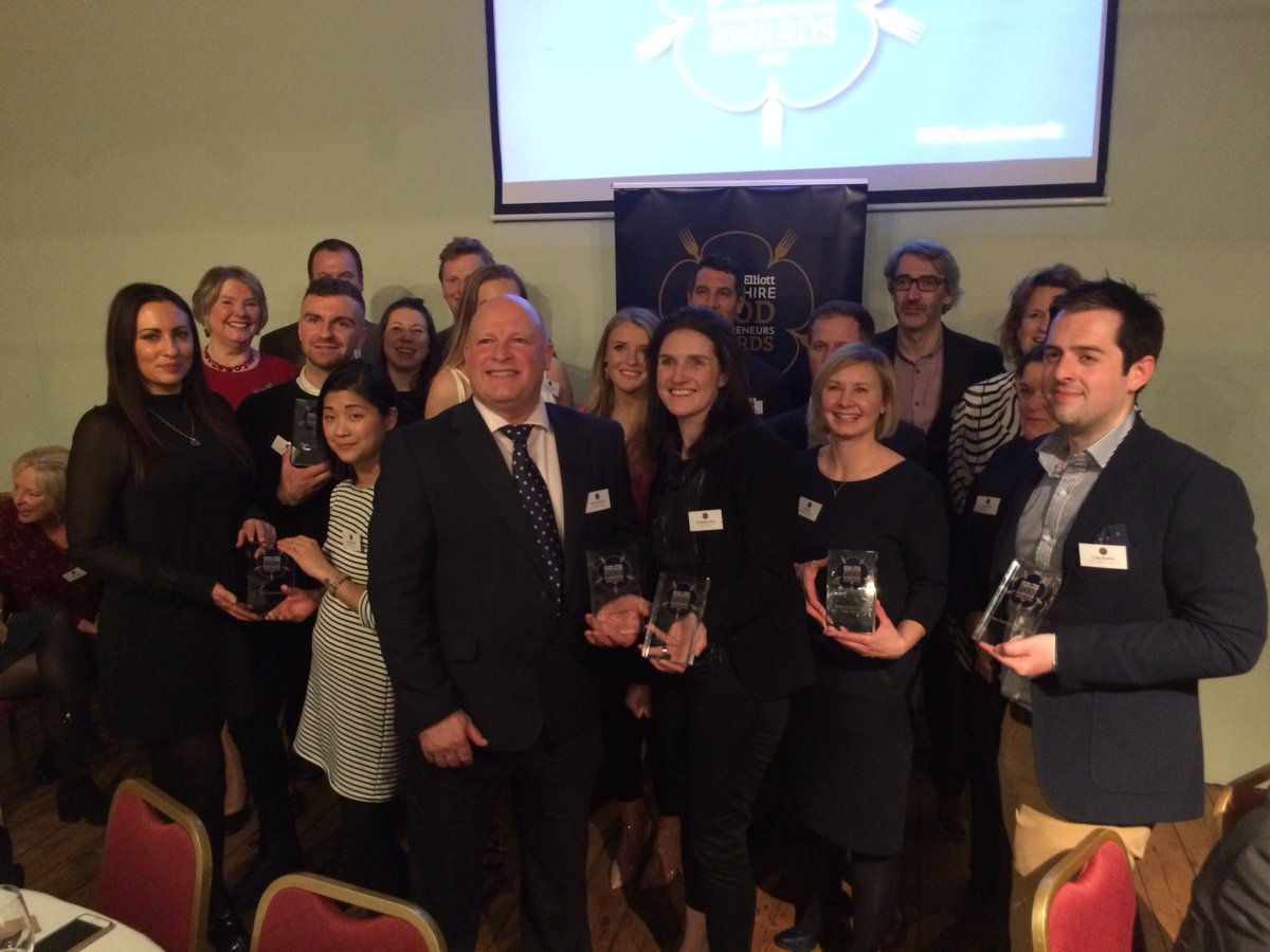 A great night at the inaugural @Garbutt_Elliott Yorkshire Foods Entrepreneurs Awards. Congratulations to winners @Dyls_York <a href="/HeckFood/">HECK!</a> <a href="/lottieshaws/">Lottie Shaw's</a> <a href="/TheLondonDeliCo/">The London Deli Co</a> <a href="/NorthBrewCo/">North Brewing Co</a> Northern Bloc, <a href="/HerbsUnlimited/">Herbs Unlimited</a> <a href="/ged_bell/">GED Bell Butchers</a> Bullion Chocolate. Pics and full report in Fridays <a href="/yorkpress/">The Press</a>