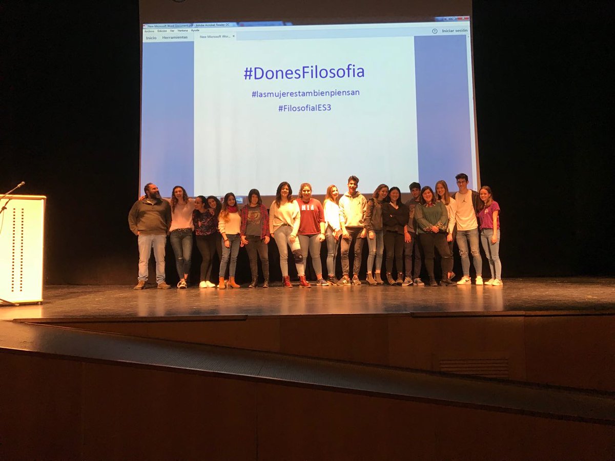 SortsdelaMar's tweet photo. Fent visibles les #DonesFilosofia a l'alumnat de 6è de primària. Aprenentatge per Servei 
 @IES3Denia @OscarV_RS https://t.co/RAlbhlwYct