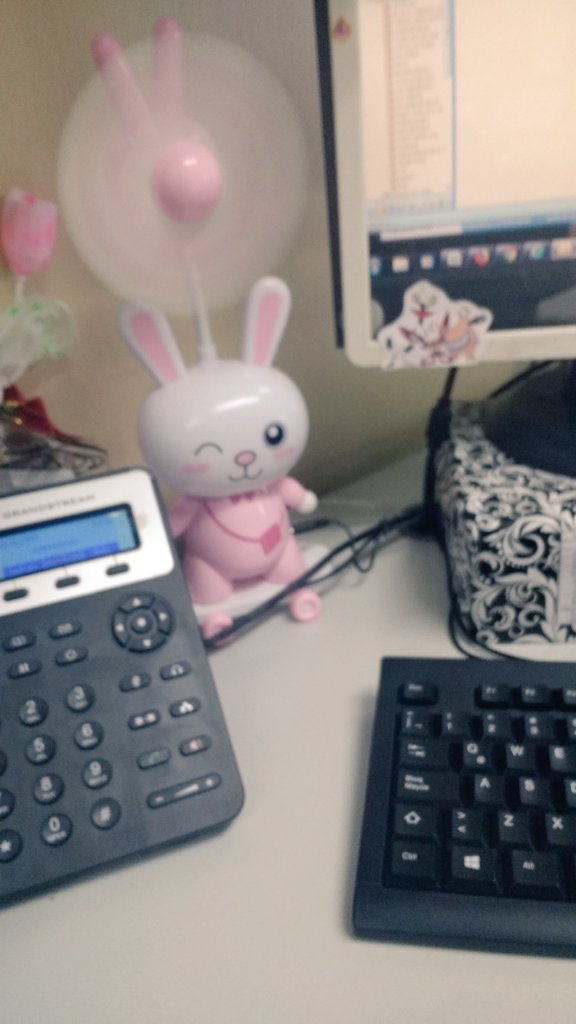 namibia53's tweet photo. Ventilador Kawai!!! #kawaisokawai 
#OficinaDejuegos #agencia intento que seas más grataaa... https://t.co/oNUt9sBGrU