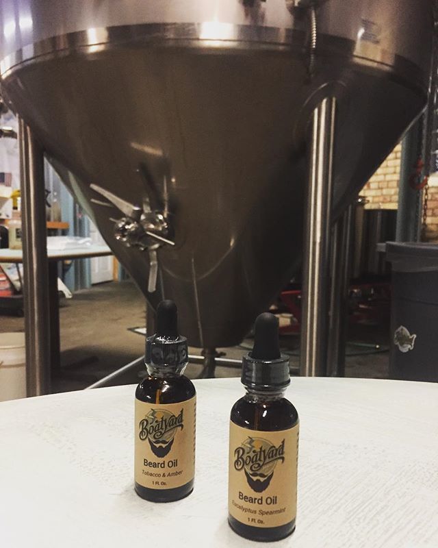 TPPSkincare's tweet photo. Wouldn't it be nice if those fermenters were actually filled with beard oil? 😁 Stop by @boatyardbrewingco and get one today! #ml143 #boatyardbrewing #beardoil #custommade #privatelabel #beard #bearded #beardgang #beards #beardlife #beardlove #beardp… https://t.co/Qq4T25n4yH https://t.co/eQ7quogk5o
