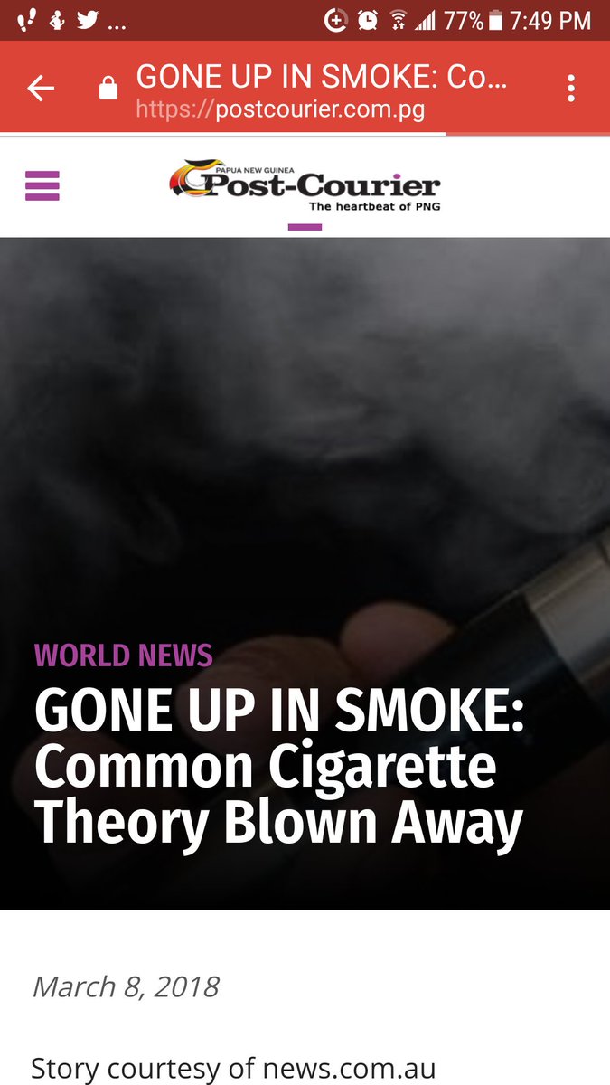 VapinSquirrel's tweet photo. https://t.co/s3azSBqFje   A common sense article on #vaping far less risky than #cigarettes .Evaluate risks make informed decision #ABillionLives matter. https://t.co/dQAntDn9t7