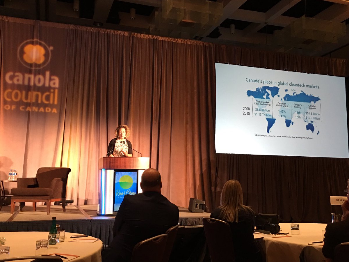 JeffHEnglish's tweet image. Lots of discussion today at #CCCPS on climate change and agriculture's role in helping lower emissions. Consensus among presenters is that the future of CleanTech &amp;amp; Ag go hand in hand #cdnag