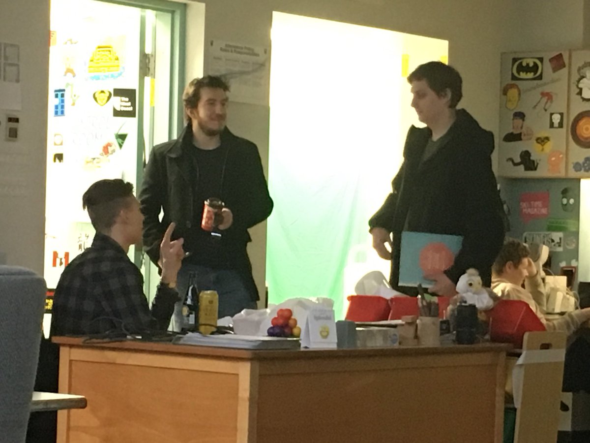 Jonesylvr's tweet photo. Love when my former students come back to mentor current students and fill me in on life! #studentlegacy https://t.co/ILBdq0mv8N