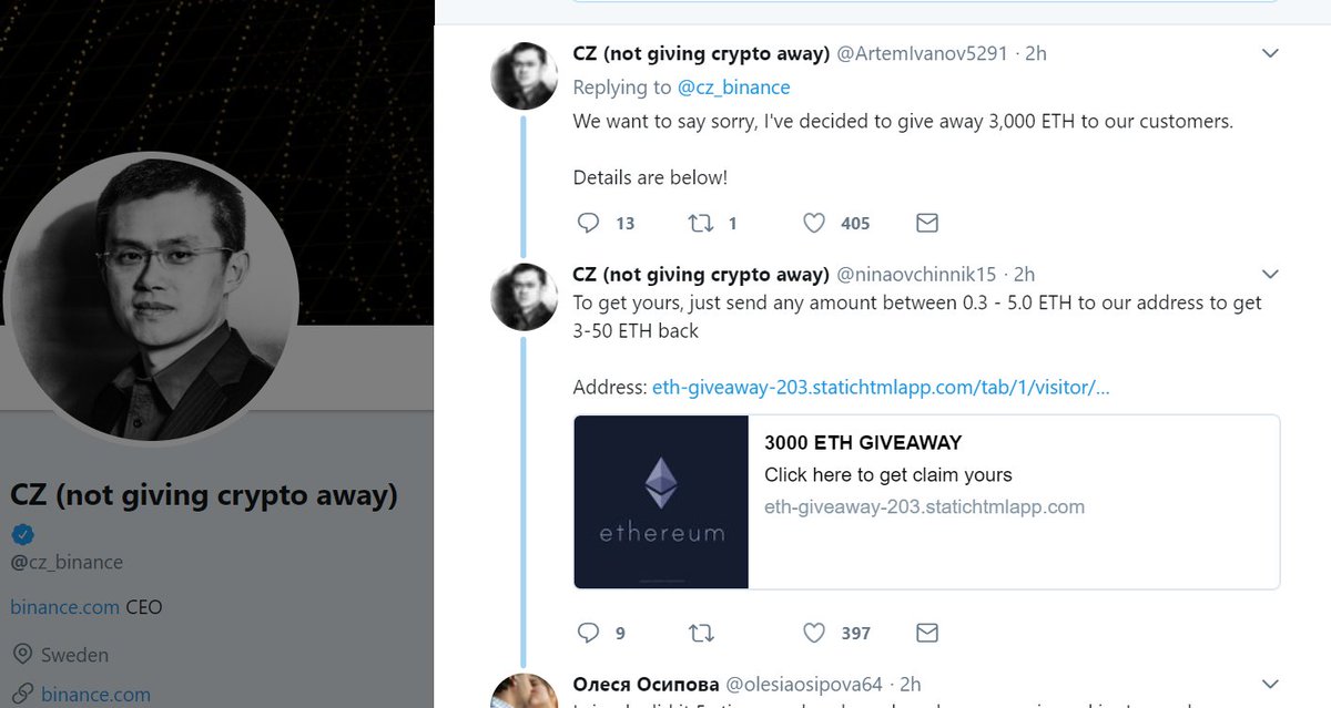 crypto_ikk's tweet photo. #binance
No comment https://t.co/hOyOaEmY0D