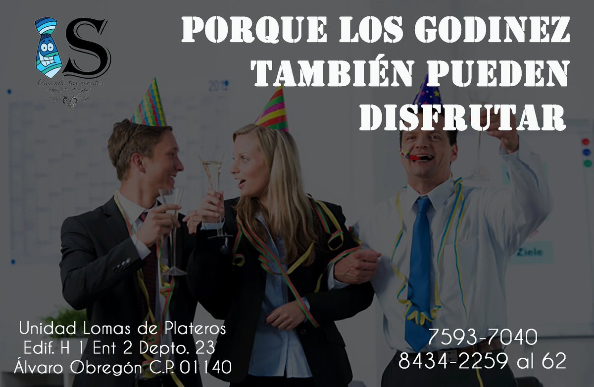 CreandoIs's tweet image. Cansado de la semana de horarios fijos, jefes que no comprendes y el sandiwich de atún de tu compañero de modulo, !basta¡ apaga tu compu y comienza la fiesta con nosotros.
IS lleva para ti al lugar que indiques, paquetes de fiestas express que permitirán no parar en  todo el fin.