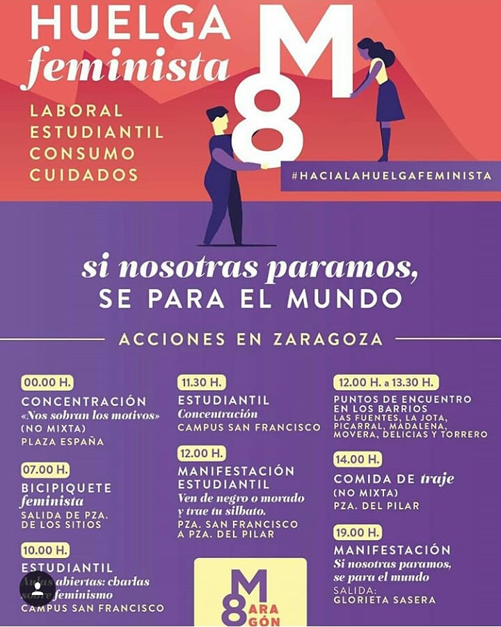 feminismomc's tweet photo. MAÑANA NOS VEMOS EN LA CALLE👭👭👭👭👭LUCHA Y SORORIDAD https://t.co/bacKyCxEM2