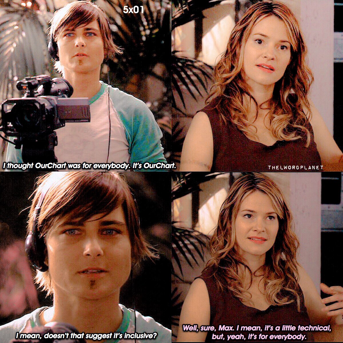 thelwordplanet's tweet photo. » [5x01] LGB Tease • 
Alice, transgendered people are part of the LGBT community and it was definitely not off topic. 🙄
❥
🌸💜
#leishahailey #cybillshepherd #danielasea #alicepieszecki #phylliskroll #maxsweeney #thelword https://t.co/b3miWBBLWz