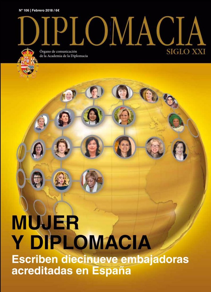 HelenaCosano's tweet photo. Mañana #8demarzodiadelamujer acto "Mujer y Diplomacia" con @MujeresAvenir  @DiplomaciaESP y 19 #Embajadoras acreditadas en España @ClubFinanciero de Génova https://t.co/sTIufAt3p7
