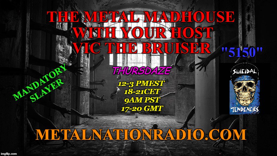 victhebruiser's tweet photo. THURSDAY IS A MONSTER OF METAL @MetalNtNRadio #HeavyMetal #ThrashMetal #GuitarGods #SLAYERinTORONTOtix #BIG4 #LOUDMUSIC https://t.co/KNOURBgTG6