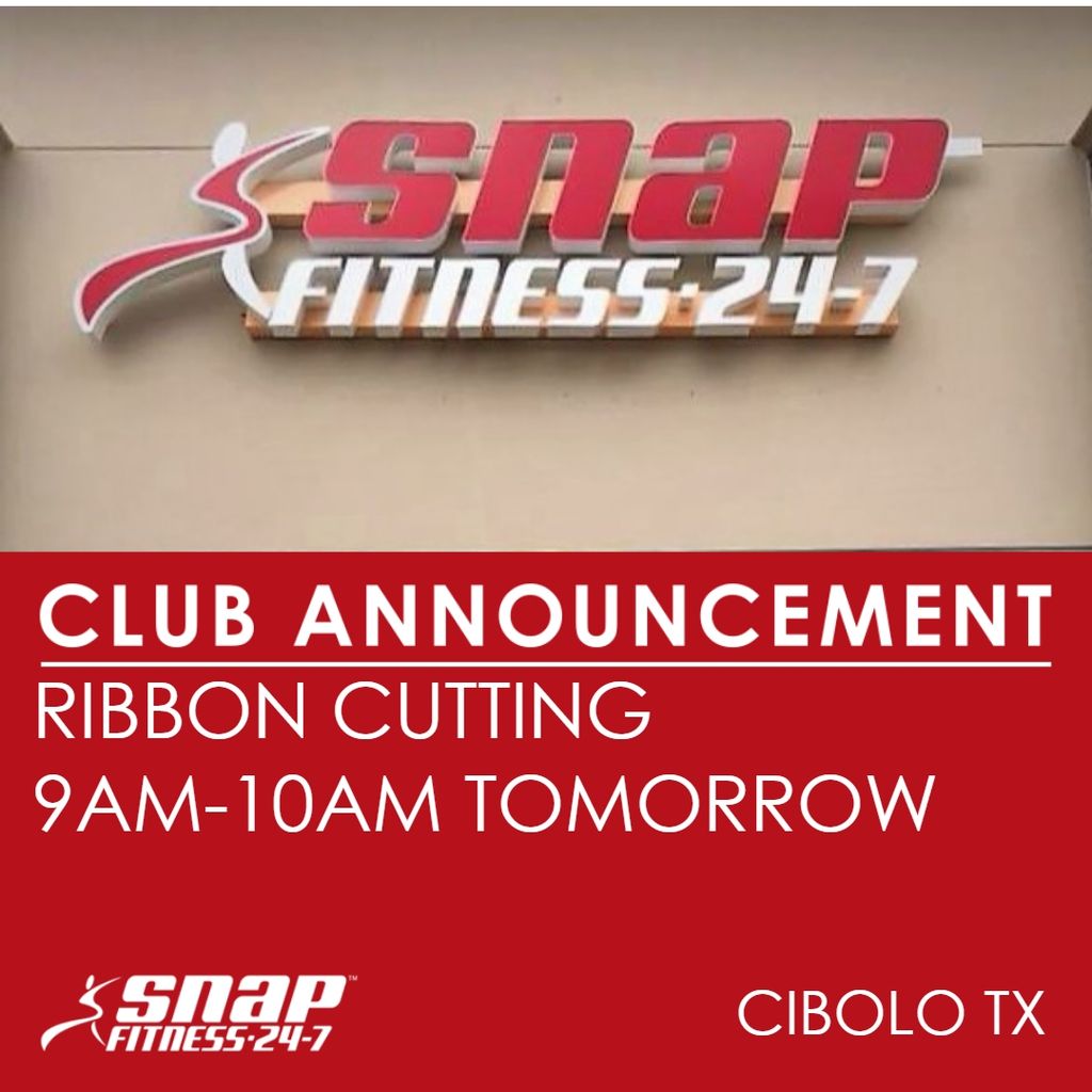 SnapCibolo's tweet photo. Here's a reminder for you all that tomorrow, March 8, 2018 from 9AM to 10AM, we will commence a Ribbon Cutting for our gym. Please, feel free to join us!
#CommitToYourFit!
#fitness #fit #fitnessaddict #workout #bodybuilding #gym #training #healthy #lifestyle #getfit #exercise https://t.co/1x7u75AvMo