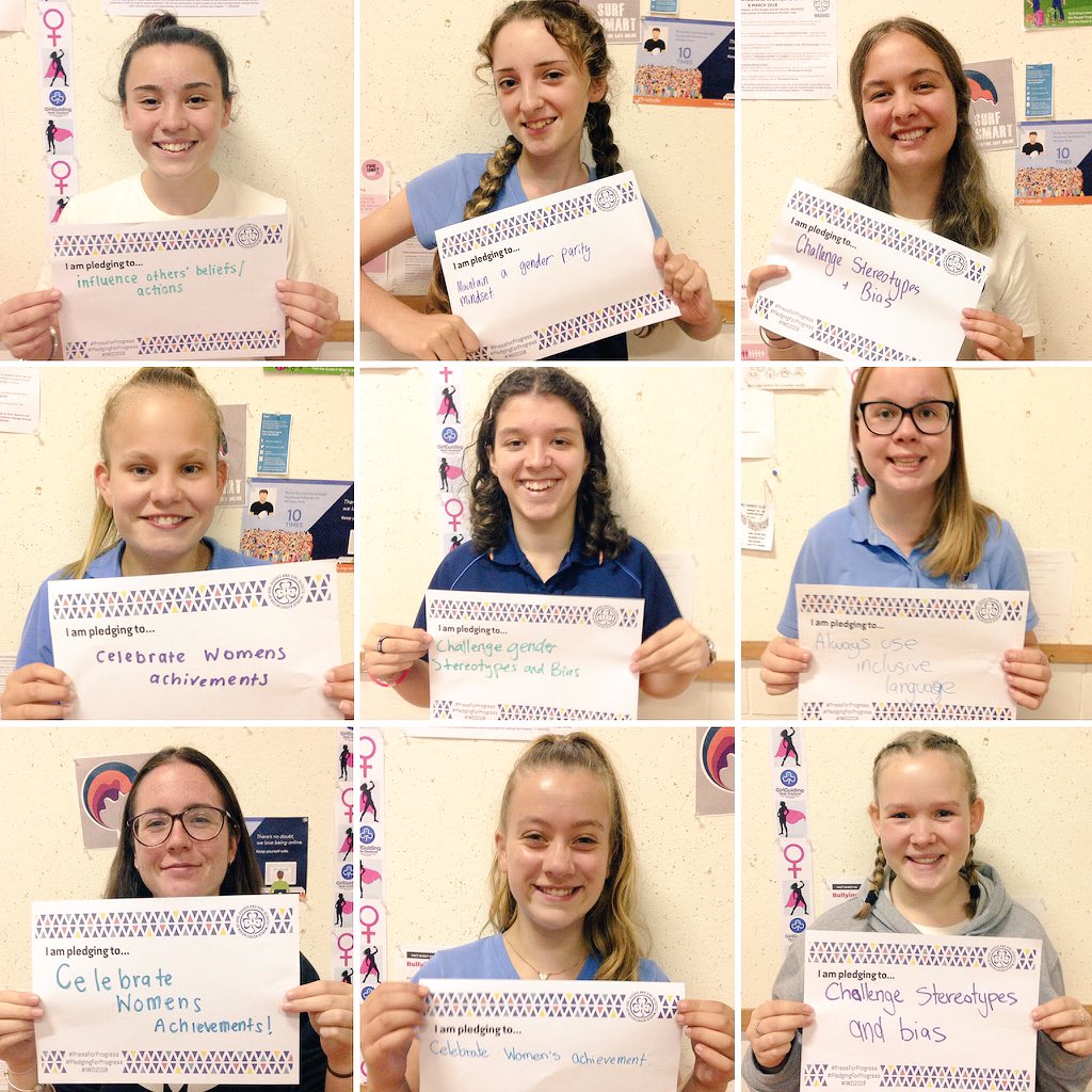 PakurangaRanger's tweet photo. Happy International Women's Day! We've pledged to advance gender equality and empower girls and women. We want EVERY girl to benefit from progress, but know that it won't happen unless we all THINK, ACT, and BE gender inclusive.
#IWD2018 #PressForProgress #PledgingForProgress https://t.co/JdoyY5bxCt