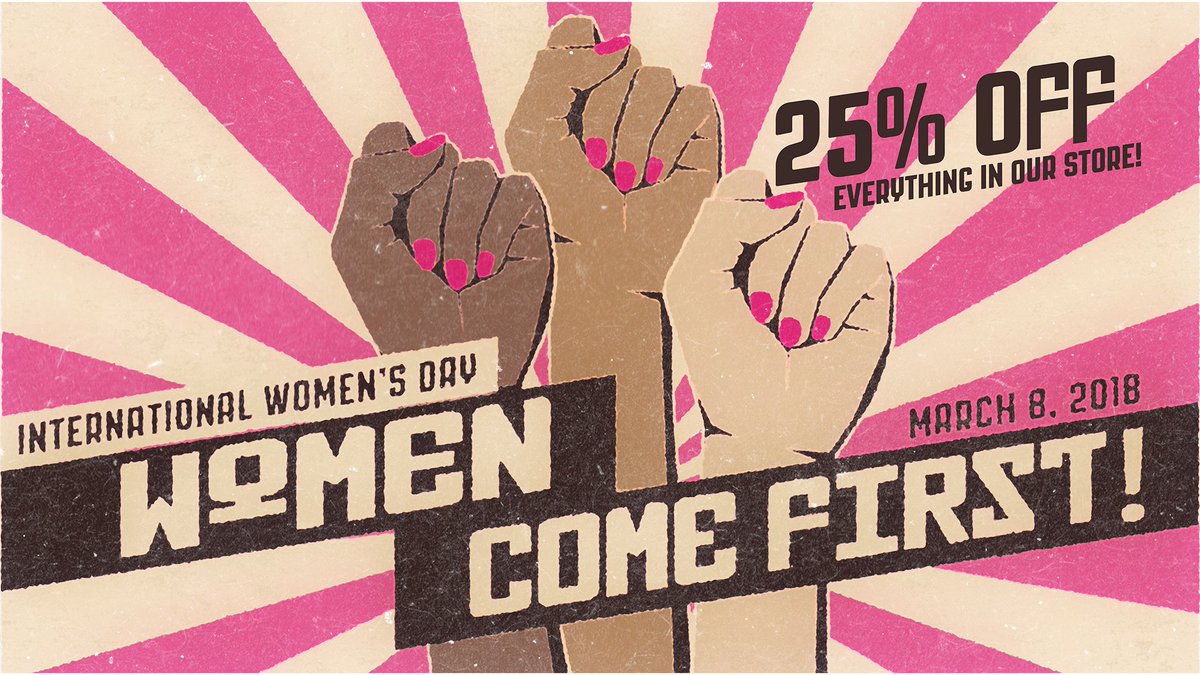 thelionsden's tweet image. Individually, we're one drop, but together we're an ocean! In honor of International Women's Day on March 8th, we’re giving all ladies 25% OFF All Purchases In-Store &amp;amp; Online. #PressforProgress #IWD2018 #WomenComeFirst #DoItEveryDay #LionsDen #PleasurePassionRomance