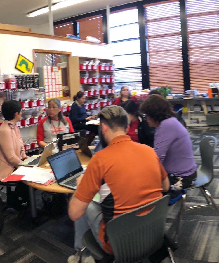 milihenriquez's tweet photo. Instructional planning at @Pugh_ES during #A180 #ExtendedWednesday today @jasonldavila @MsCMontoya @ortizteach @HilarionMartin1 #AllInNoneOut https://t.co/8qU0JUhpNl