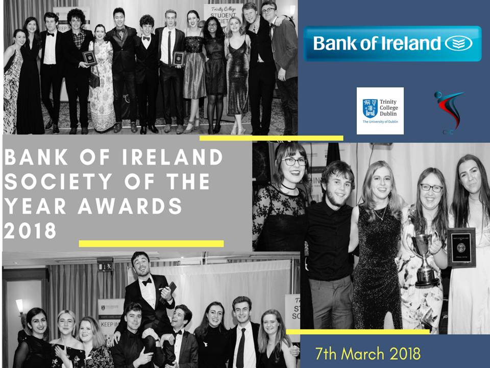 The winner of the Best Overall Society in <a href="/tcddublin/">Trinity College Dublin</a> has been awarded to the Trinity Vincent De Paul  -@trinityvdp - the award has been presented by Martin Kavanagh from the TCD branch of #BOI @BOIstudents #SOY18