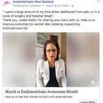 Photo by ENDOMETRIOSIS BLOG (@EndoBlog)