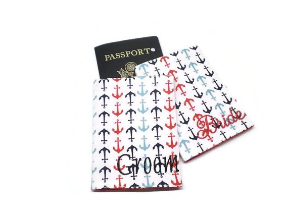 ItsSewYouDear's tweet photo. Bride and groom personalized anchors passport cases, passport cover, passport holder. Honeymoon gift, bridal shower gift, monogrammed gift by ItsSewYouDear https://t.co/aiXtXupuOT #etsyseller #etsymntt #handmade https://t.co/qPGbAmofct