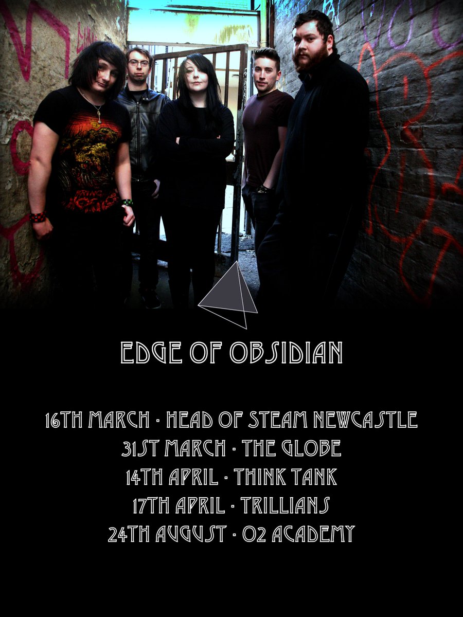 EdgeOfObsidian's tweet photo. Got a few gigs lined up for you all! We'll see you there 🖤 https://t.co/DN3rTQorFS