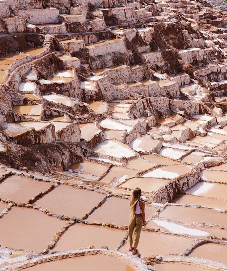 thetraveltwo's tweet photo. Machu Picchu, the salt ponds of Maras, Laguna Humantay and Rainbow Mountain 🤤 We LOVE you Peru. https://t.co/8DvYFPWjeS