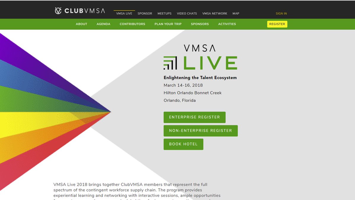 CloudiousL's tweet photo. One week until ##VMSALive2018 with @vmsainc.  @CloudiousL is proud to be a visionary sponsor for this event.  Look forward to seeing all the attendees in Orlando next week! https://t.co/JsXRsLDpOP