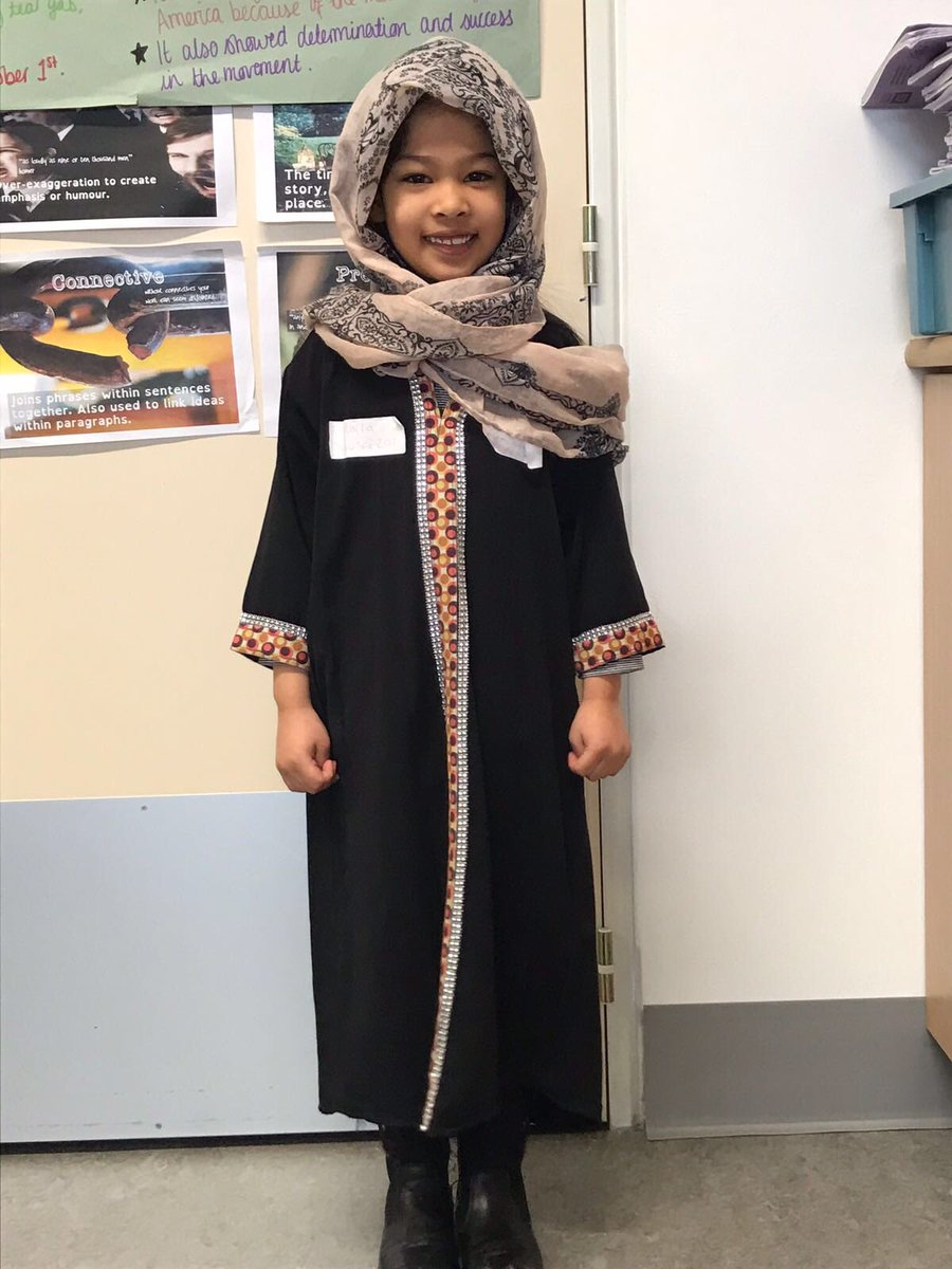 FEC_Academy's tweet photo. #WORLDBOOKDAY in Class Mansa Musa included dressing up as Omar from ‘The Muslims’ by @Zendibble as well as Malala Yousafzai! 

#fec #fec_academy #walthamstow #islamicstudies #islam #islamic #learnthroughplay #muslim #contemporaryislamicstudies #madrassah #dressup #malala #fiction https://t.co/F7FZBhLvvt