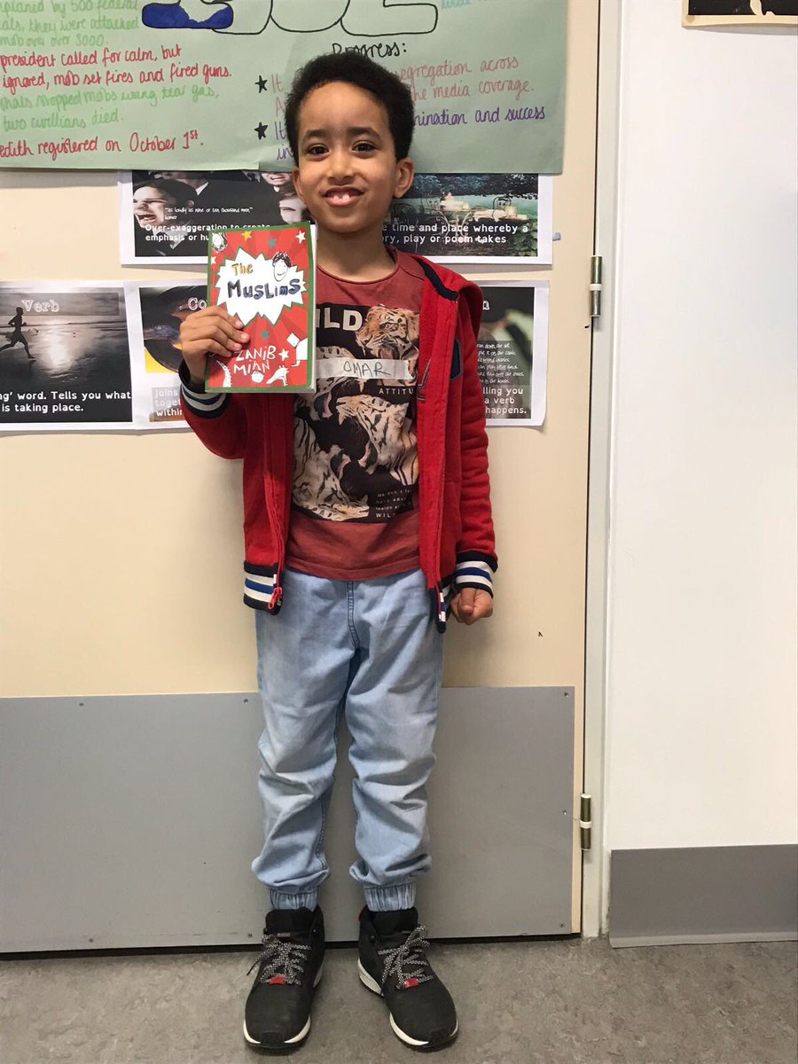 FEC_Academy's tweet photo. #WORLDBOOKDAY in Class Mansa Musa included dressing up as Omar from ‘The Muslims’ by @Zendibble as well as Malala Yousafzai! 

#fec #fec_academy #walthamstow #islamicstudies #islam #islamic #learnthroughplay #muslim #contemporaryislamicstudies #madrassah #dressup #malala #fiction https://t.co/F7FZBhLvvt