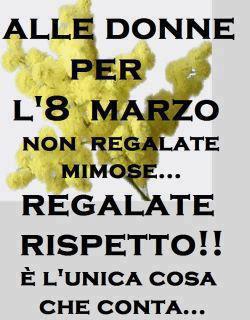 A tutte quelle donne vittime di sopprusi e violenze...che lottano con tenacia per difendere i propri diritti. Ogni giorno dovrebbe essere un 8 marzo.!!! 🌹 BUON GIOVEDÌ E BUONA FESTA DELLE DONNE. 🌹
