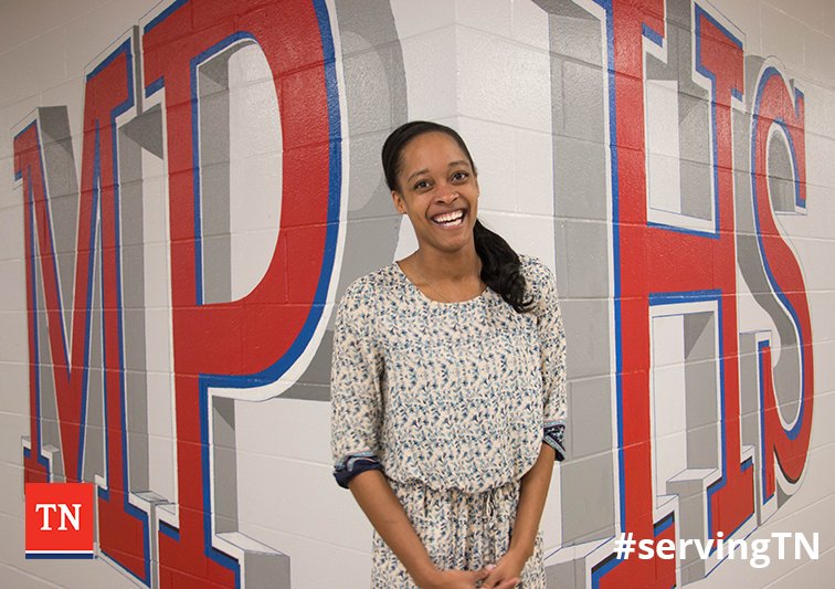 TNedu's tweet photo. “Everything is terrifying [in the 9th grade], so if you can take away some of that anxiety by building a bond with the students and making sure they are comfortable with each other, then that is when the learning happens.”
-Marisha Mitchell of @MauryCoSchools #servingTN https://t.co/0A2HG4nTlU