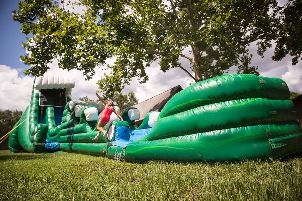 SpaceWalk's tweet photo. Time to start planning summer camp activities. There is nothing kids love more than a waterslide on a hot summer day! https://t.co/BSy3RnZfVM