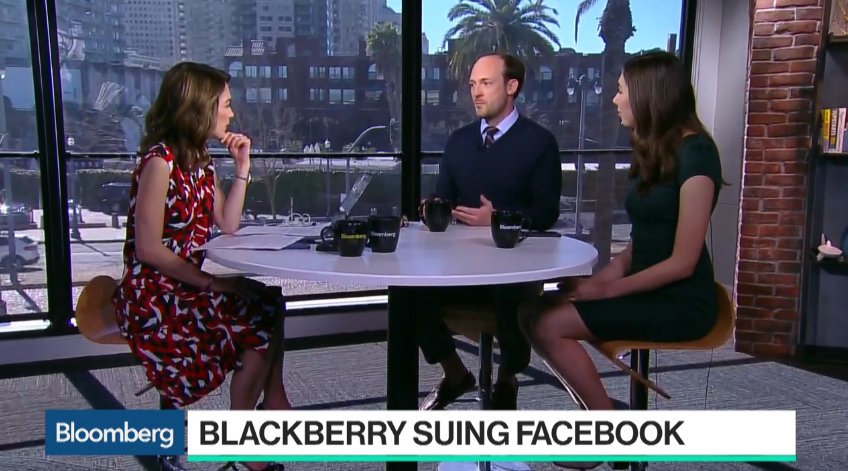 Matt Larson (@mattplarson) on Twitter photo Unpacking BlackBerry's latest patent case targeting Facebook, Whatsapp, and Instagram. Great discussion w/<a href="/sarahfrier/">Sarah Frier</a> & <a href="/emilychangtv/">Emily Chang</a> 
bloomberg.com/news/videos/20… $BB $FB Unpacking BlackBerry's latest patent case targeting Facebook, Whatsapp, and Instagram. Great discussion w/<a href="/sarahfrier/">Sarah Frier</a> & <a href="/emilychangtv/">Emily Chang</a> 
bloomberg.com/news/videos/20… $BB $FB