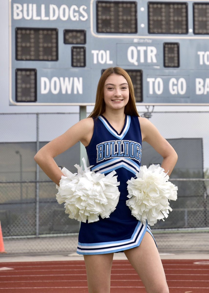 Bulldogcheer_'s tweet photo. wishing the happiest of birthdays to Mia!! Hope you enjoyed your first year on Varsity💙 https://t.co/3mAR8pKDUt