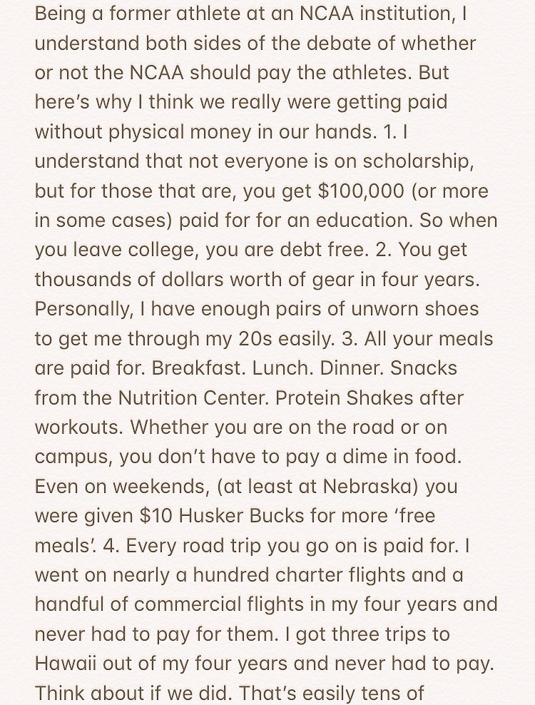 twintowerKD's tweet photo. My two-cents on the @NCAA and getting paid: https://t.co/xtL4fukRyG