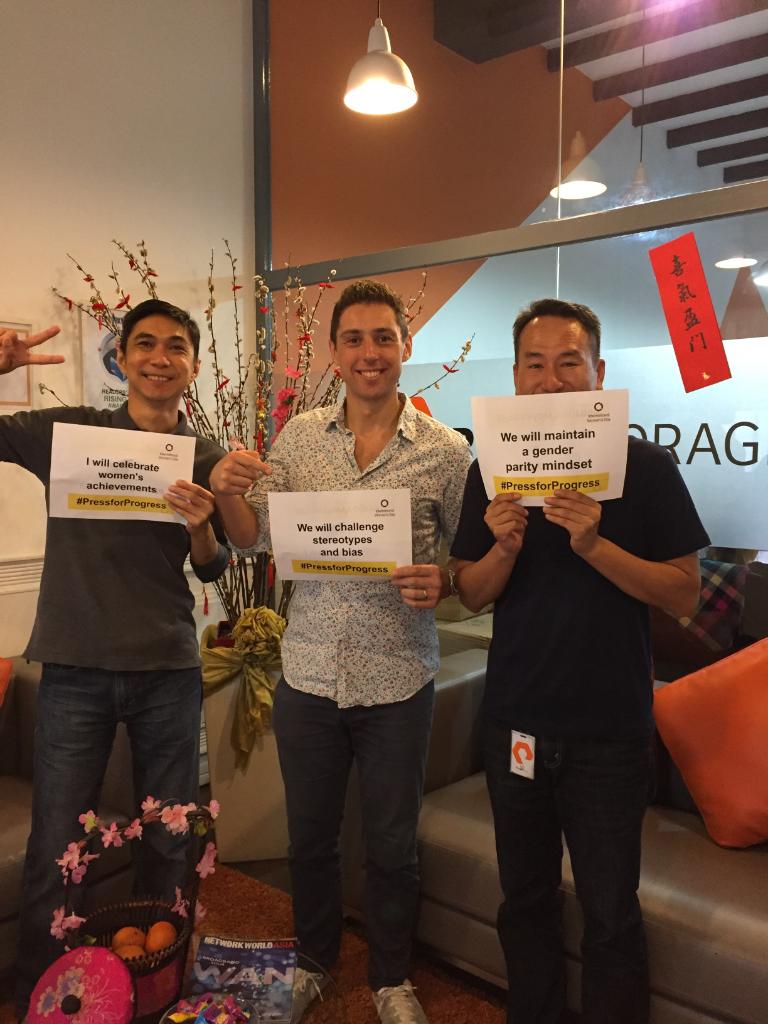 We're gearing up to celebrate #InternationalWomensDay at all of our offices around the world! Here are some of our APJ Puritans showing us how they are going to #PressforProgress #IWD #WomenatPure #WomenInTech