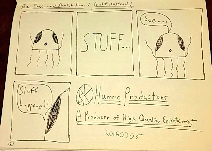 crab_starfish95's tweet photo. STUFF HAPPENED! #cartoon #cartoons #cartoonmovie2018 #cartoonmovie #CartoonAbstracts #cartoonscape #cartoonnetworkinkannada #cartoonpartyplans #cartoonnetwork #cartoonoftheday #cartoonvideo #cartoonist #comics #comicbooks #comic #ComicCon #comicbook #ComicArt #comicstrip #comico https://t.co/iN96lJbRR3