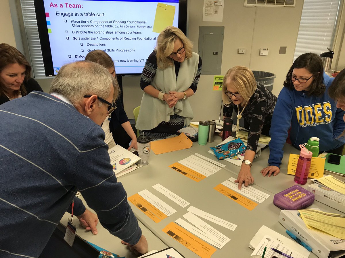 Always enjoy spending time with my adopted school <a href="/DillardES/">Dillard Elementary</a> at ILT meetings.  They rocked the 4 components of reading foundational skill sort &amp; then had incredibly insightful &amp; effective discussion throughout the afternoon. Truly impressed by the leaders there! 👏