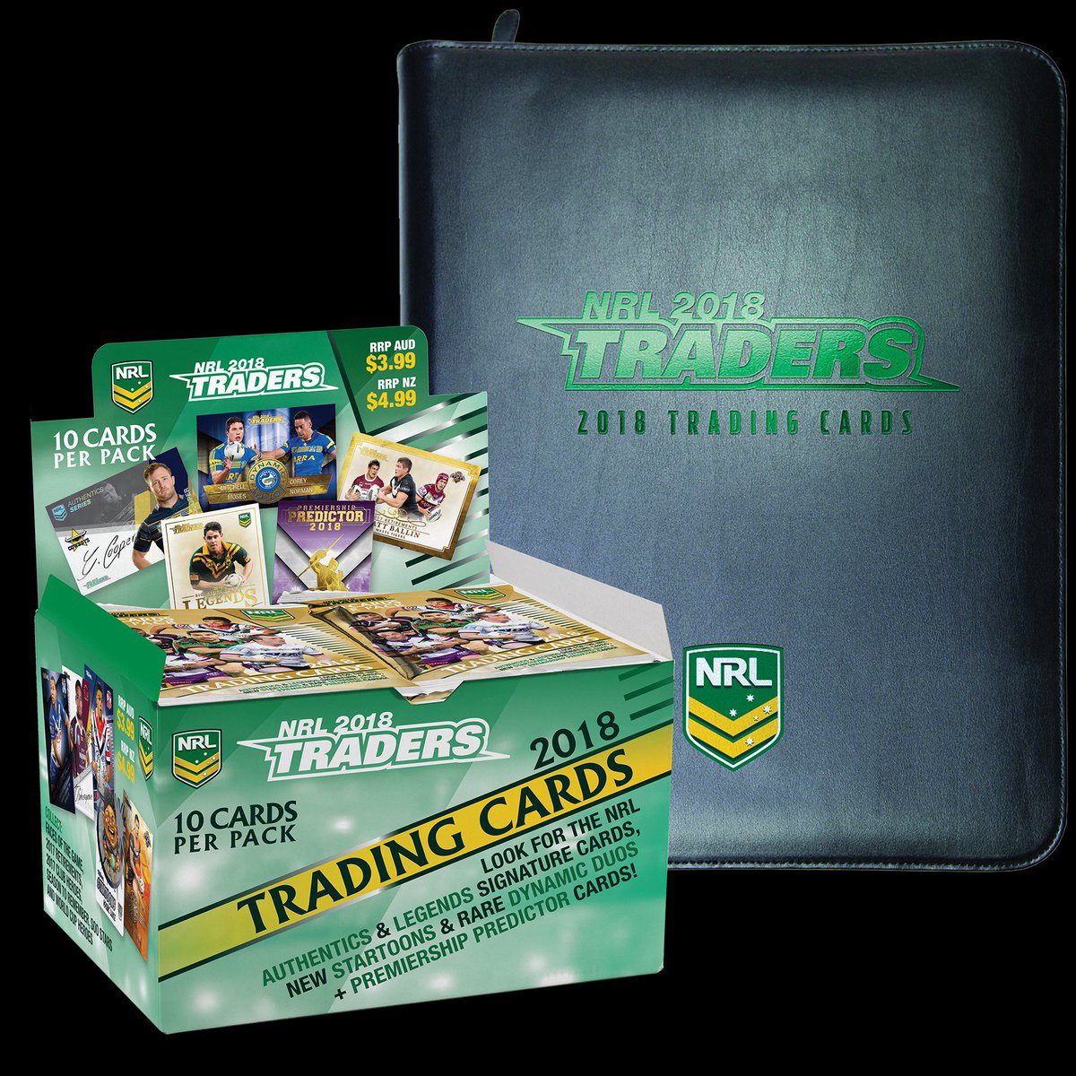ITS OFFICIAL: 2018 NRL Traders is officially on sale NOW!
Head over to our website to purchase boxes and Official Albums, and to check out the new Blog page nrlgamecards.com
Keep an eye out for the full list of stockists on the website.
#NRL #NRLTraders #NRLTradingCards