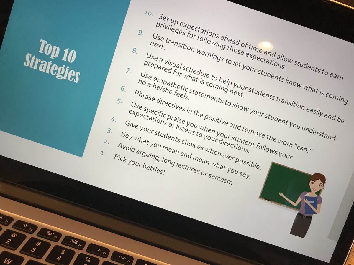 themissylee's tweet photo. Great opportunity to talk with @Lowery_Elem teachers about defiant behaviors and how NOT to escalate behavior. #behaviorbites #restorativepractices https://t.co/p4sw9R8VMU