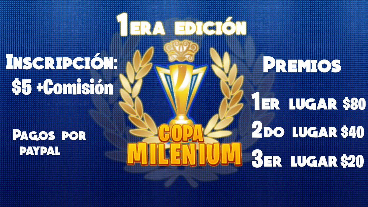 Copa Milenium™ tweet media