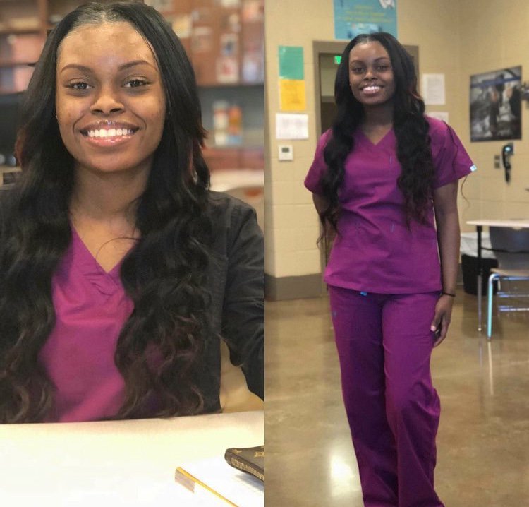 bshelburne's tweet photo. This 17 y/o young woman lost her life. She was 30 days away from turning 18, had been accepted to college and wanted to study nursing. Many unanswered questions about Huffman High shooting, but remember the victim. She should be alive. My heart breaks for her family. https://t.co/Db2mbB4ytu