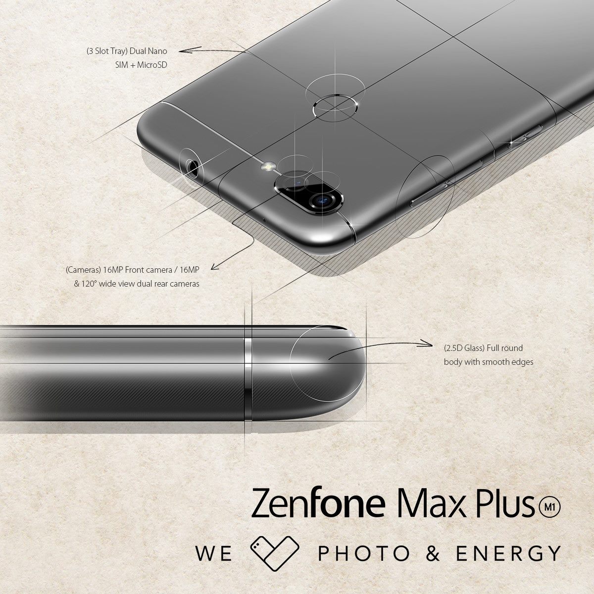 ASUS_Indonesia's tweet photo. ZenFone Max Plus M1 hadir dengan Dual Camera 16MP & 120 Degree wide angel, Triple slot (2 Nano Simcard + 1 Micro SD), yang di padukan dengan design body metal premium dan layar 2,5D Glass memberikan kesan mewah di genggaman.
Info Promo : https://t.co/HPaQc5vU2w
#FullViewForYou https://t.co/mLAjVju4C9