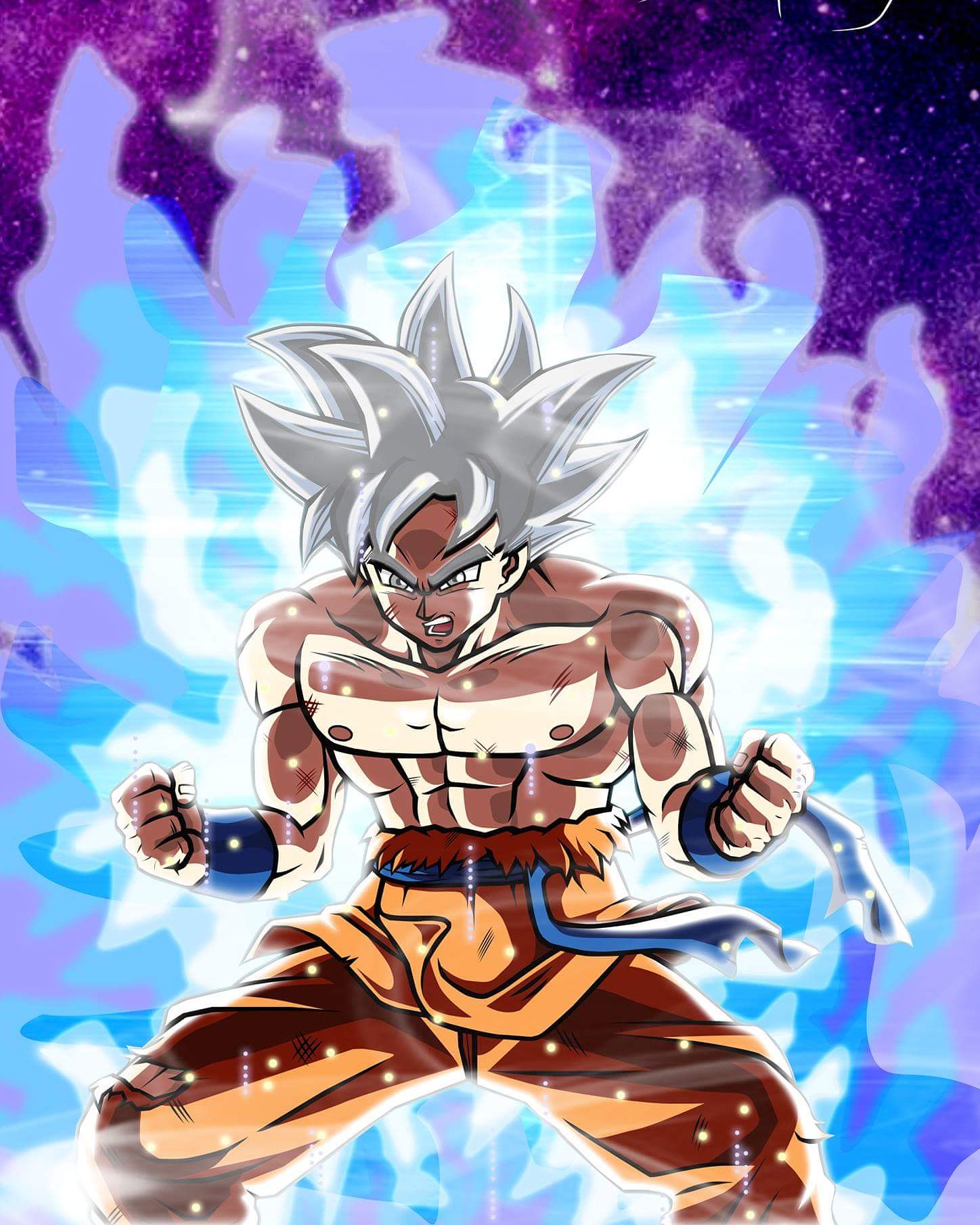 Desenho do goku superior