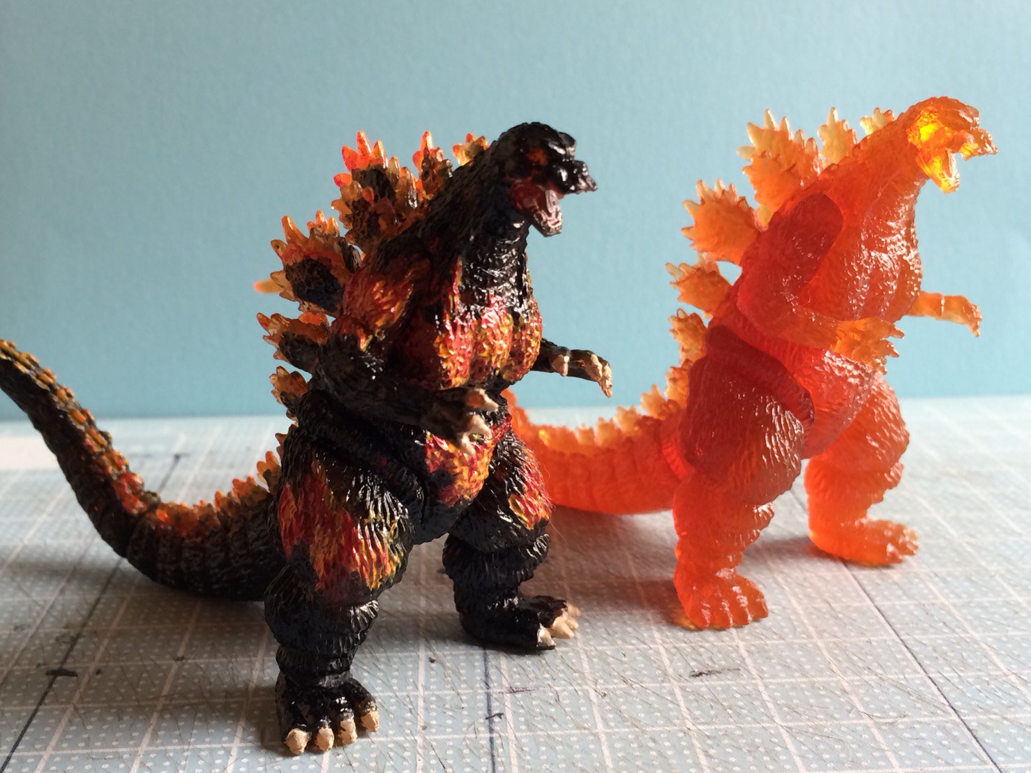 ゴジラhg バーニングゴジラレア バーニングゴジラ 1995 レア ☆彡HG