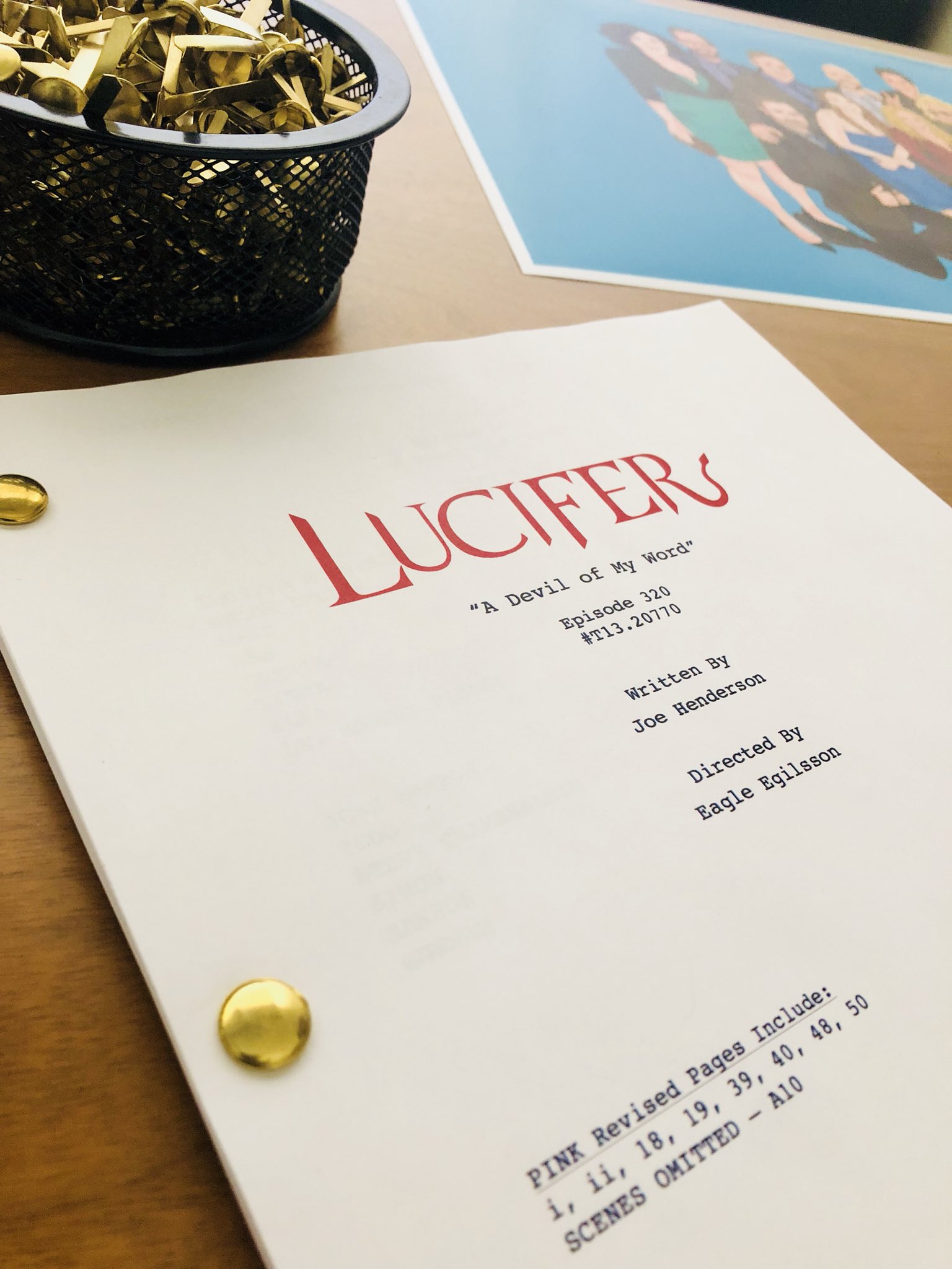 Lucifer Writers Room on Twitter: 