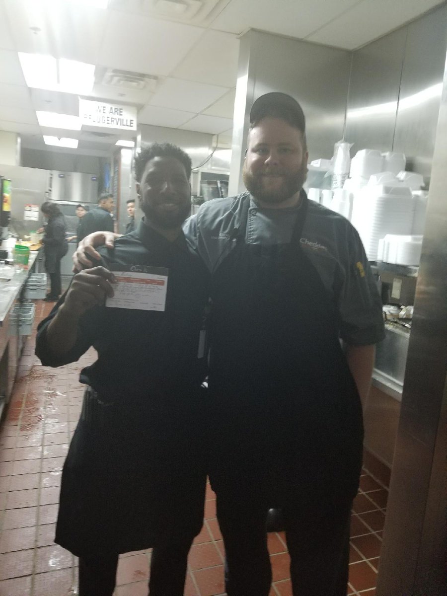 HooperCurtisMP's tweet photo. @cheddarskitchen our team may not remember what you say and do but they will never forget how we make them feel! Way to go Pflugerville! https://t.co/Ix1w8Q83Y1