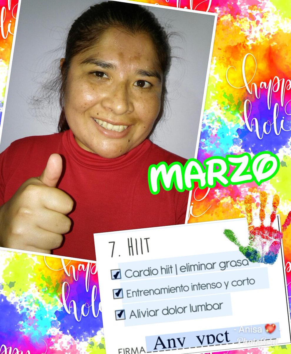 AnyRio17's tweet photo. Hiit de hoy listo.. La verdad que hoy me senti como un robot por el dolor de pompas y piernas jaja #YPCT #GymVirtualMarzo @GymVirtual_com https://t.co/pmlfTWvApF