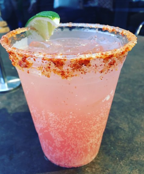 Doesn't get much better than delicious tacos washed down with an ice cold Paloma #dinecrg #tacoslibertad