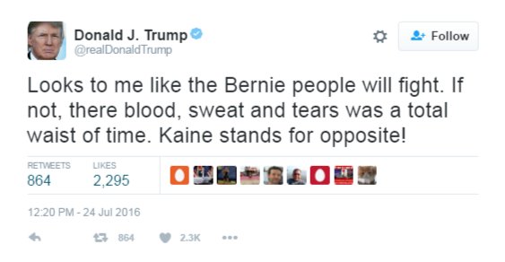 SheaBrowning's tweet image. President of the Untied States!

#ProofreadingIn5Words