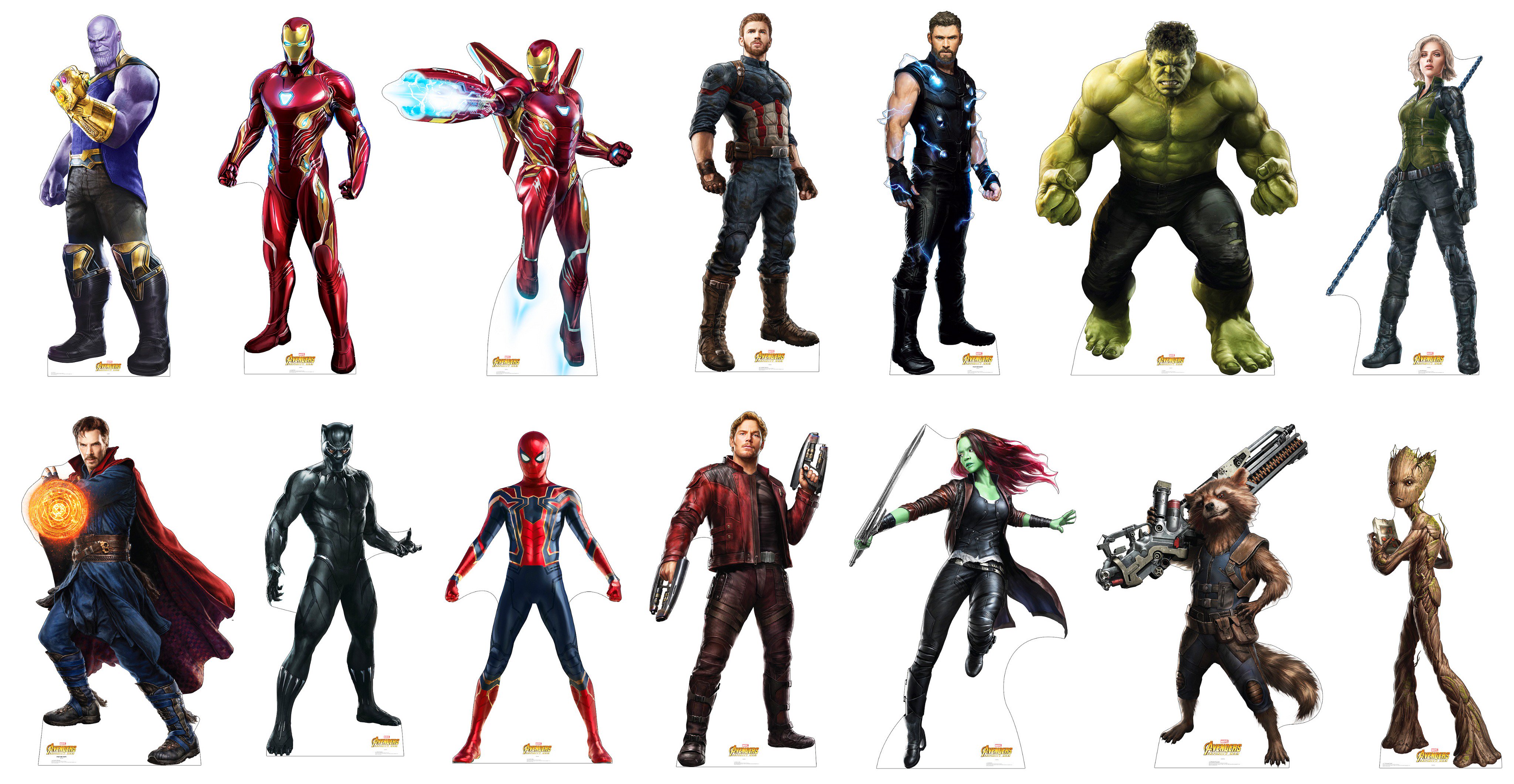 MCU - The Direct on X: Official #AvengersInfinityWar cardboard