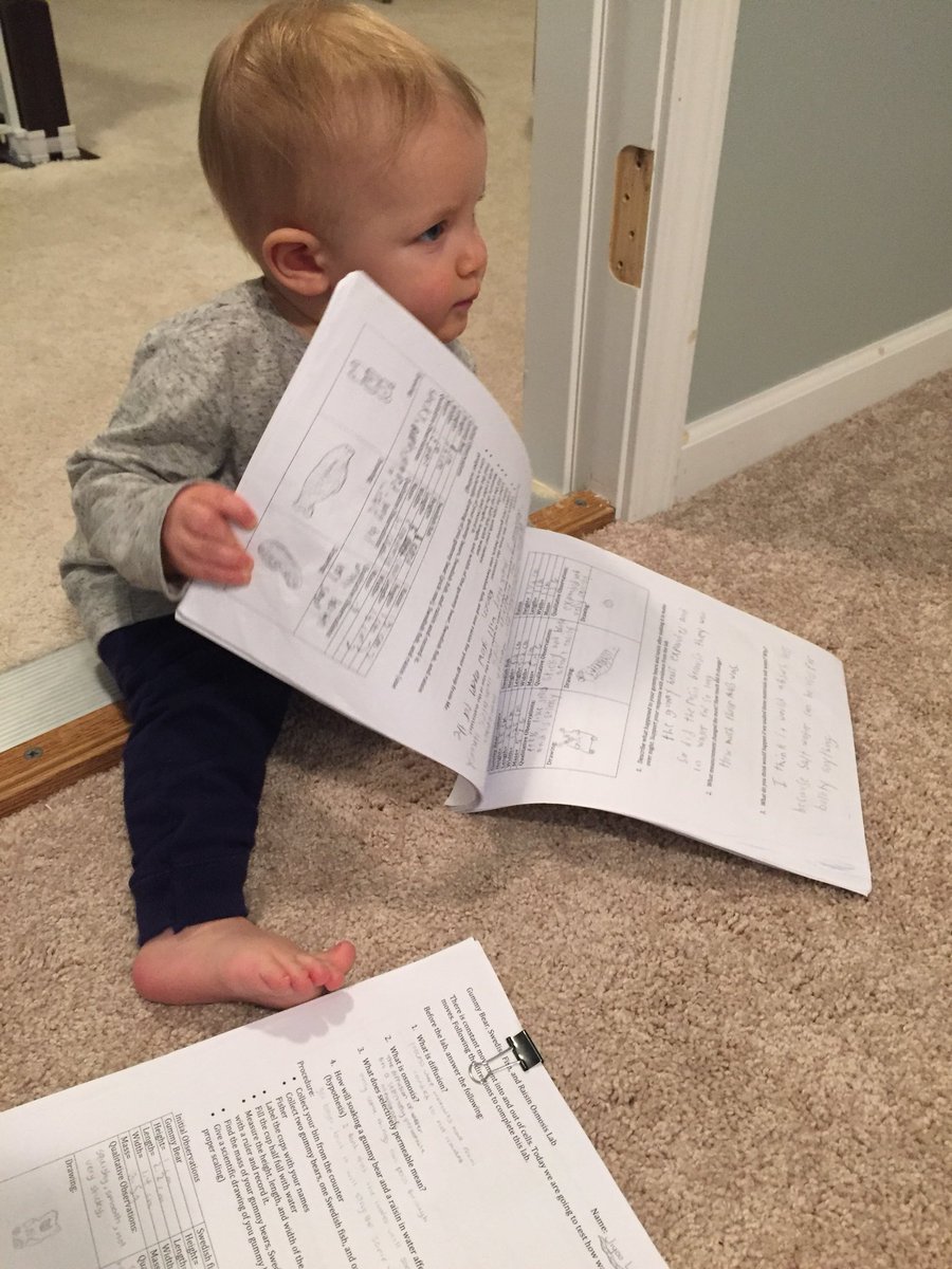 Kenfish3's tweet photo. Somebody decided to help grade labs! #futurechemist #futureteacher #endofthegradingperiod https://t.co/7DhdhhXtSG