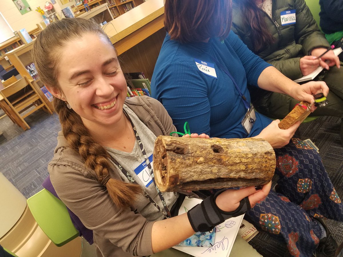 TMTreadway's tweet photo. Great afternoon of learning and planning @PFE_Rangers with the Museum of Natural Sciences and Mountain Roots! #outdooreducation #UTOTES #mountainroots #handsonmindson #nochildleftinside #bettertogether #handsonmindson #schoolimprovementgoals https://t.co/AvuVDKdIh5