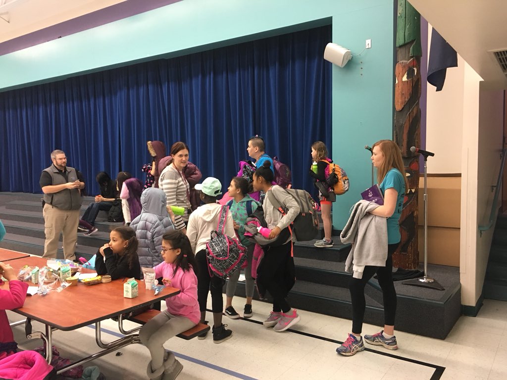 Excited girls at Willow Crest as they get ready to participate in Girls on the Run.  Physical active children tend to do better in school.  Thank you staff for providing this opportunity to our students.